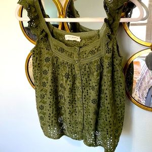 Flare Embroidered Summer Top
